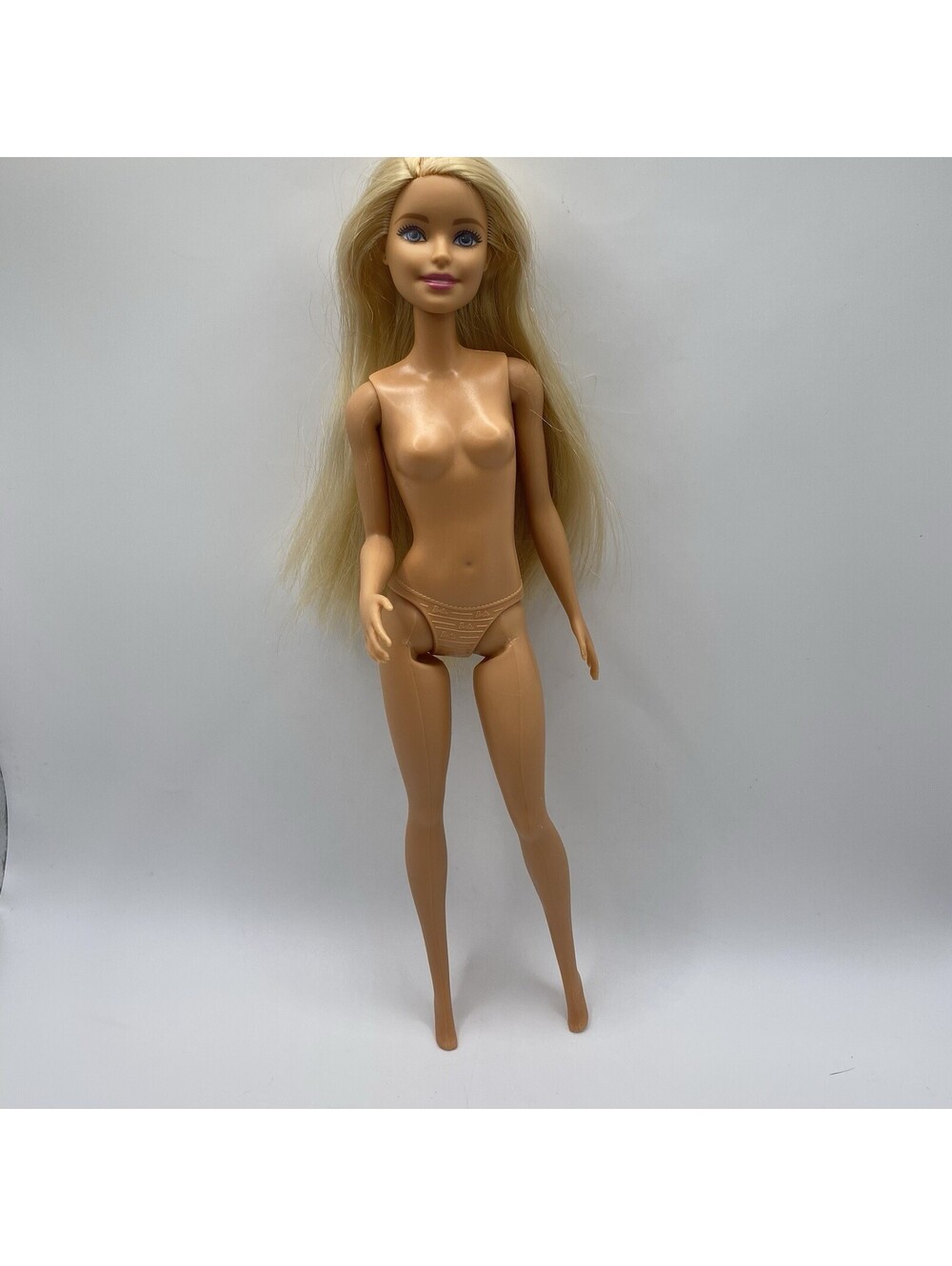 BARBIE Model Muse Body, Millie Face Sculpt, Long Blonde Hair, Nude, B4